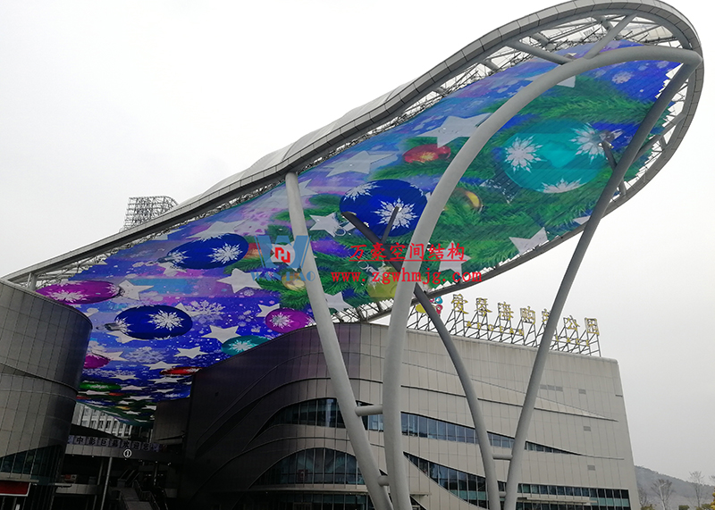 膜結(jié)構(gòu)天幕 膜結(jié)構(gòu)天幕