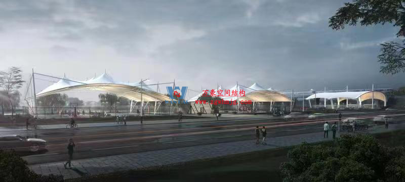 “邊角料”變“金角銀邊”|溫州惠民路西側綠地球場鋼膜結構工程最新施工進度 “邊角料”變“金角銀邊”|溫州惠民路西側綠地球場鋼膜結構工程最新施工進度