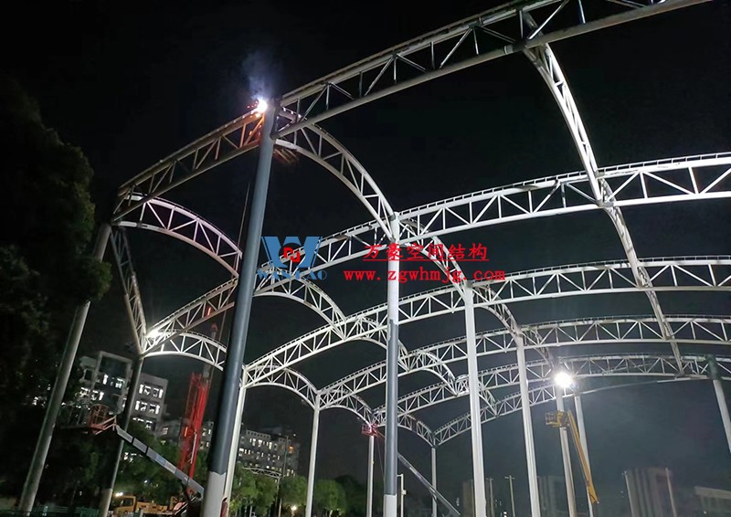 國網(wǎng)江西省電力有限公司培訓(xùn)中心實訓(xùn)基地改造膜結(jié)構(gòu)項目最新施工進度 國網(wǎng)江西省電力有限公司培訓(xùn)中心實訓(xùn)基地改造膜結(jié)構(gòu)項目最新施工進度