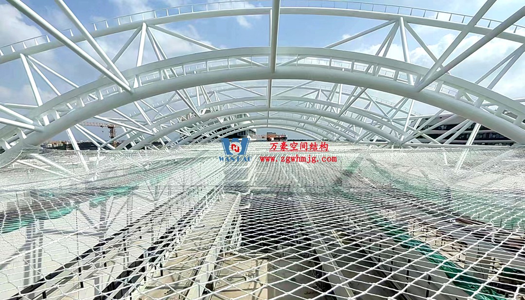 工程進(jìn)度全速推進(jìn)，PTFE膜材張拉在即！