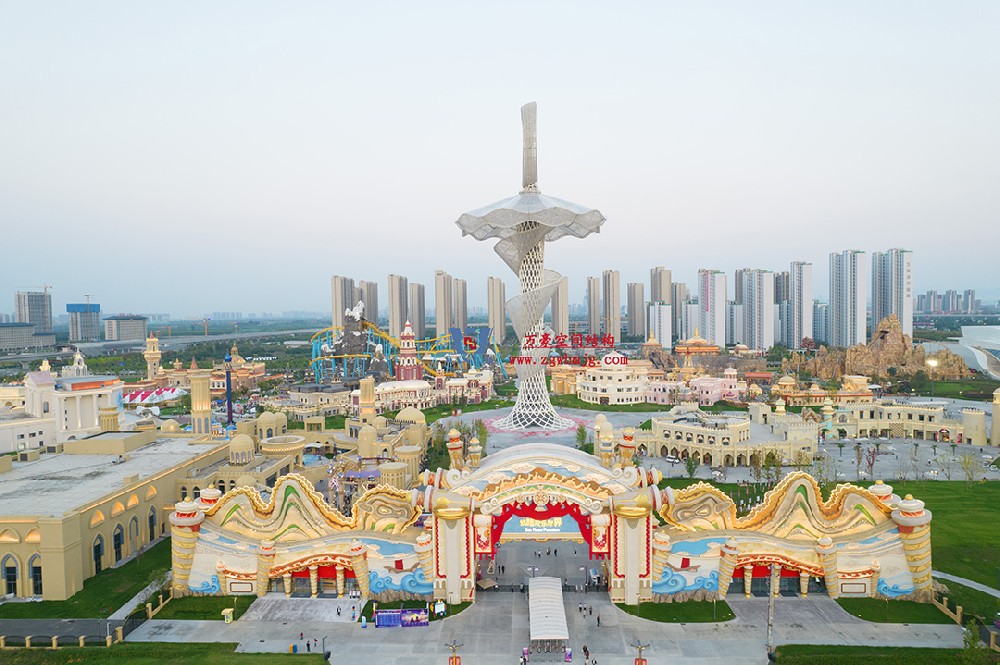 膜結構景觀建筑的美感與魅力