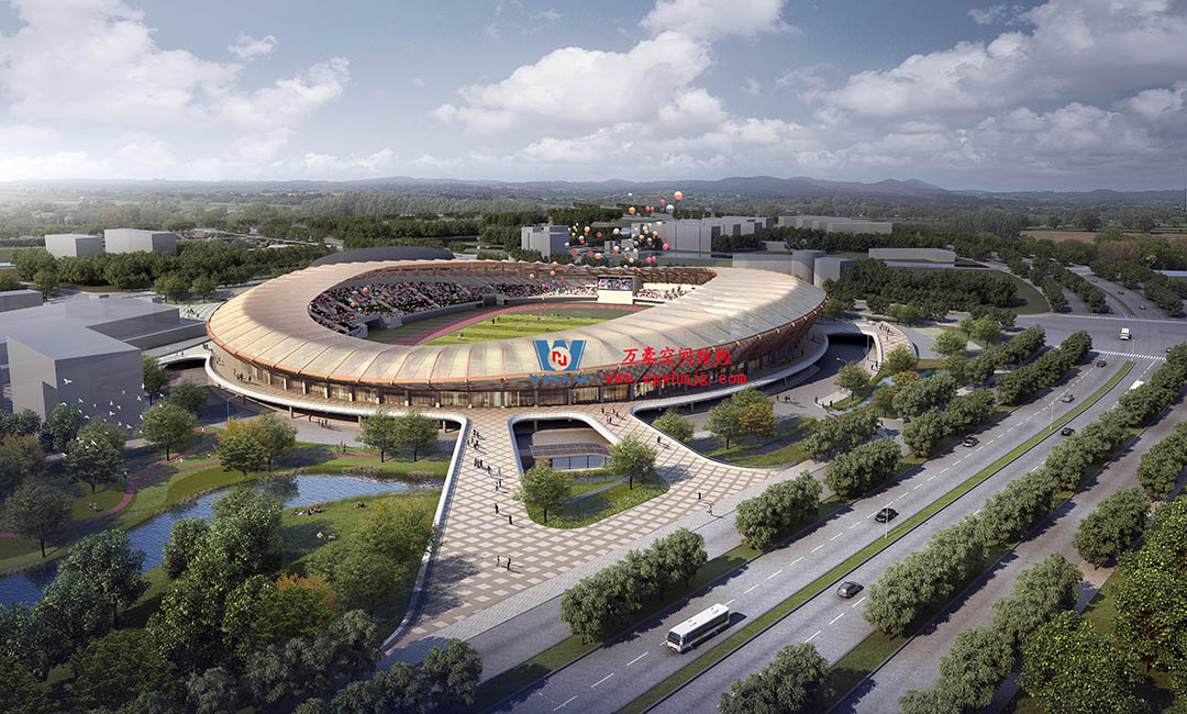 案例賞析|柔曲多變的PTFE膜結(jié)構(gòu)體育場(chǎng)館 案例賞析|柔曲多變的PTFE膜結(jié)構(gòu)體育場(chǎng)館