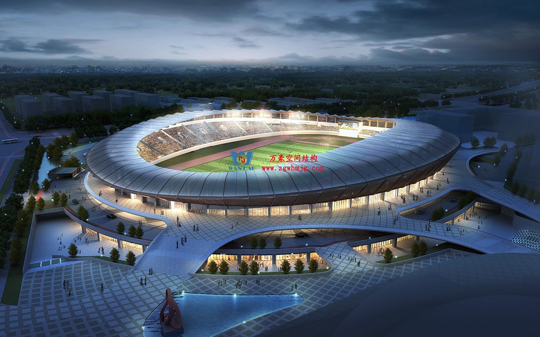 案例賞析|柔曲多變的PTFE膜結(jié)構(gòu)體育場(chǎng)館 案例賞析|柔曲多變的PTFE膜結(jié)構(gòu)體育場(chǎng)館