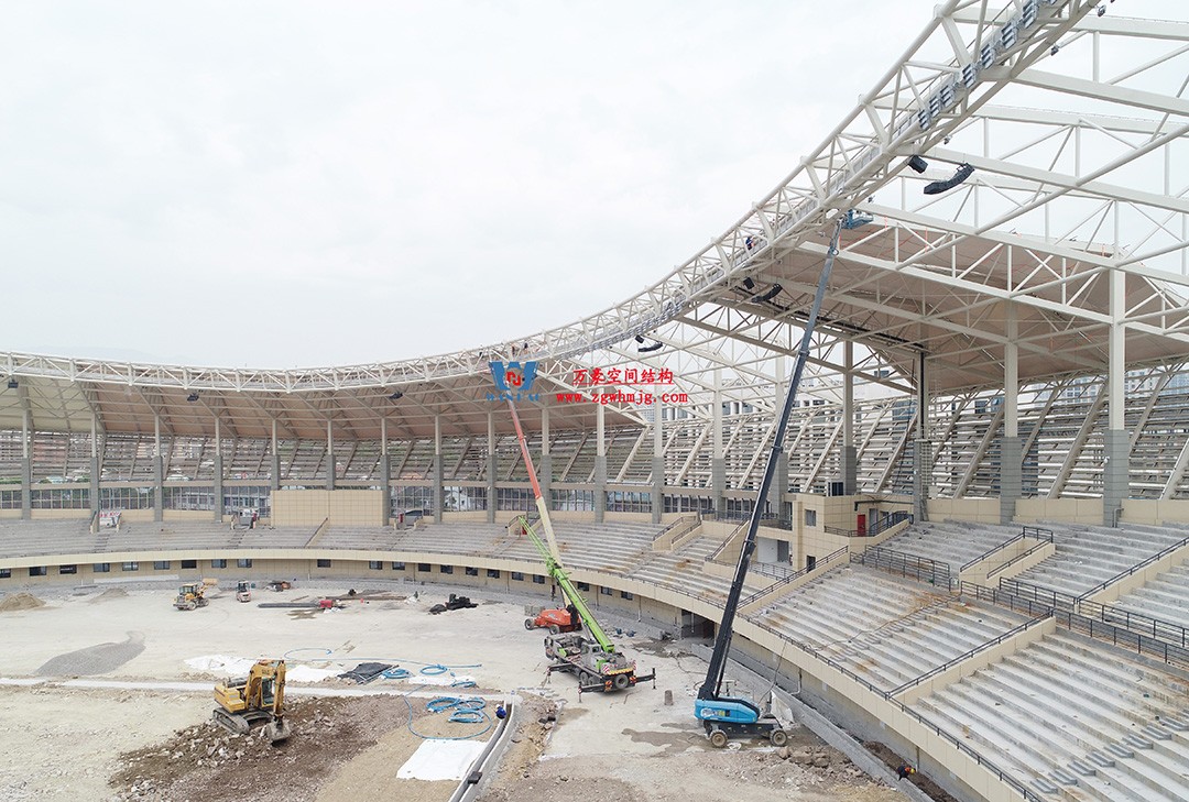 案例賞析|柔曲多變的PTFE膜結(jié)構(gòu)體育場(chǎng)館 案例賞析|柔曲多變的PTFE膜結(jié)構(gòu)體育場(chǎng)館