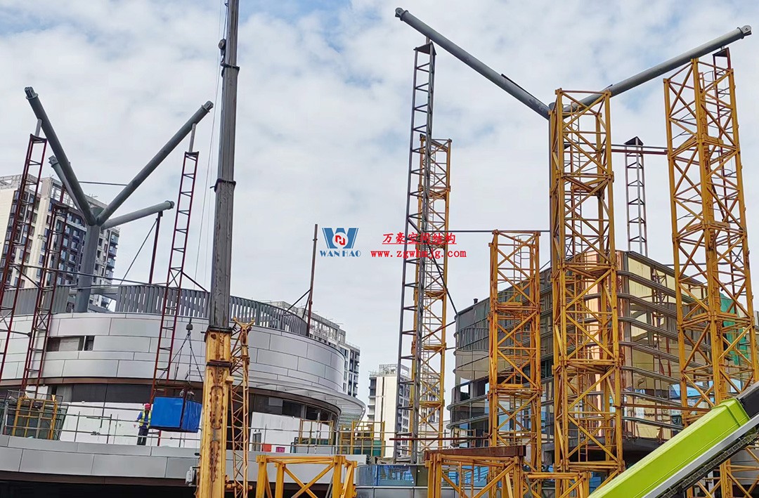 攻堅(jiān)克難，全速推進(jìn)|這個(gè)ETFE商業(yè)天幕迎來新進(jìn)展