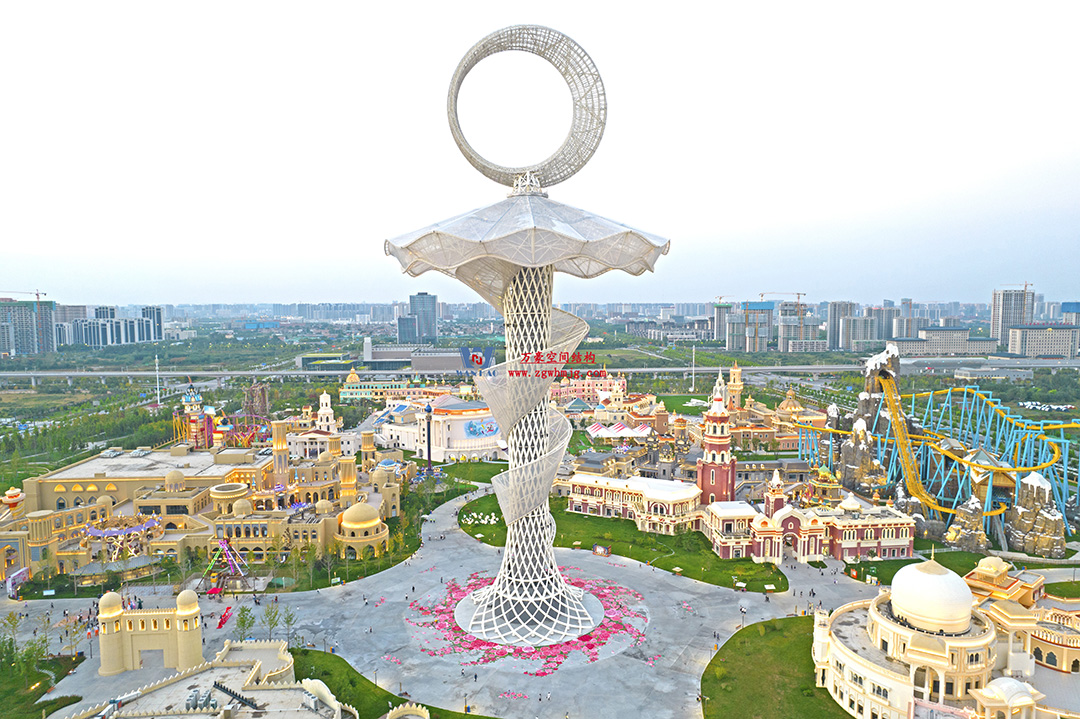 ETFE膜結(jié)構(gòu)地標(biāo)塔—以愛之名,點(diǎn)亮絲路歡樂世界 ETFE膜結(jié)構(gòu)地標(biāo)塔—以愛之名,點(diǎn)亮絲路歡樂世界