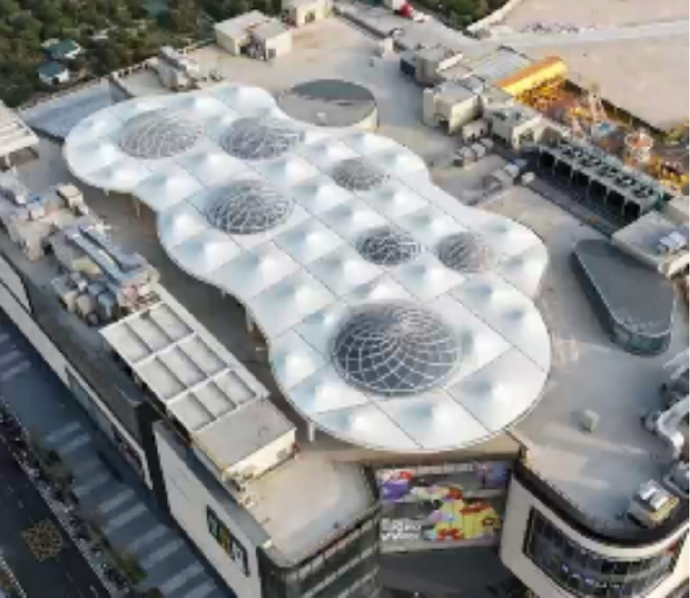 膜結(jié)構(gòu)商業(yè)天幕