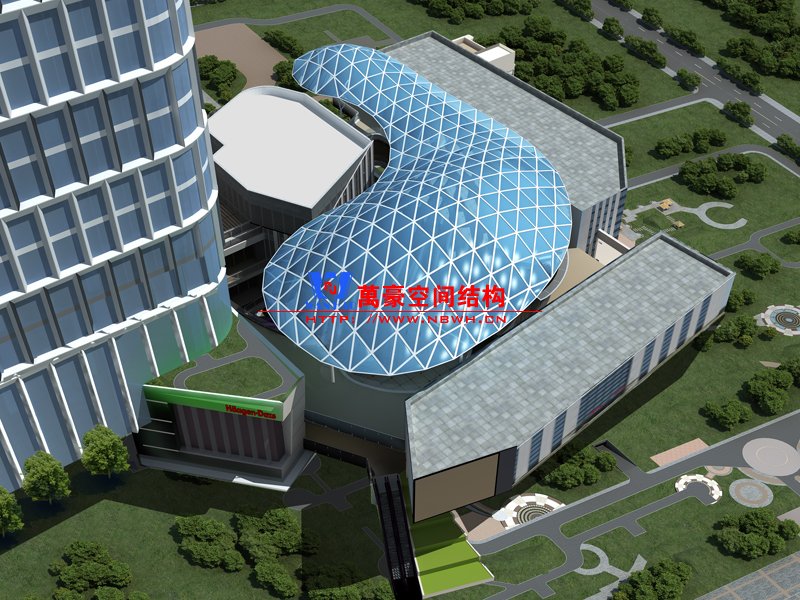 江蘇屋頂膜結(jié)構工程效果圖