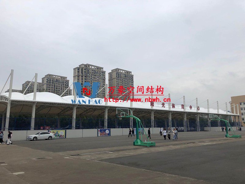 浙江紡織服裝職業(yè)技術學院東西校區(qū)運動場膜結(jié)構(gòu)
