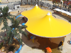 象山海闊天涳水世界景觀膜結構工程